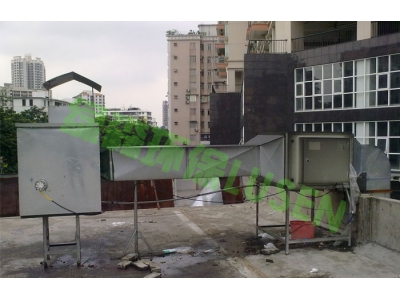 广州海珠区九子蟹油烟治理工程